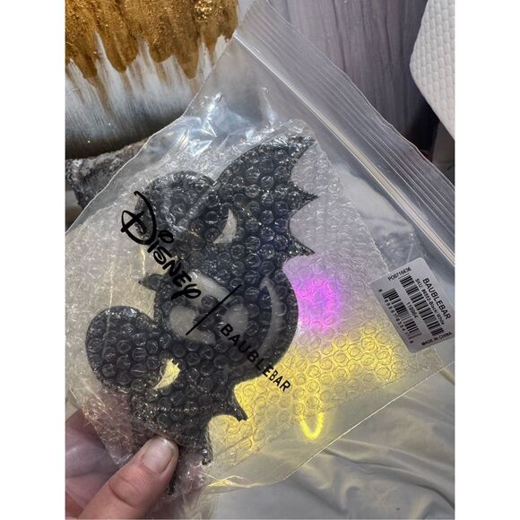 Baublebar Disney Mickey mouse holiday puff bat Halloween bag charm/keychain - Picture 5 of 10